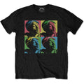 Men's Tupac Pop Art Slim Fit T-shirt Large Black