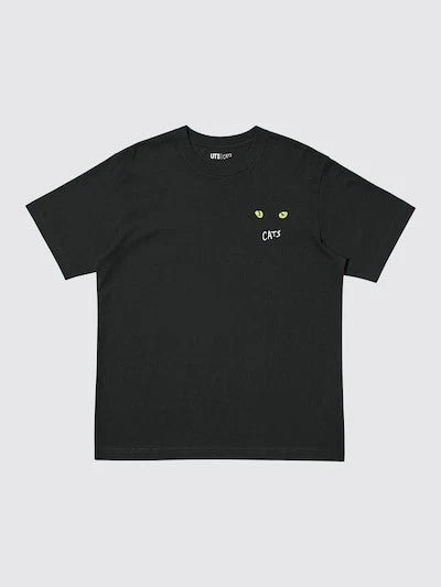 Musical Icons UNIQLO UT T-Shirts CATS BLACK Pre-order Late June