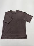 Uniqlo Boys Gray Pocket T-Shirt Size M Regular Cotton Jersey Crew Neck