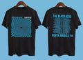 The Black Keys Band Tour Concert Short Sleeve Black Shirt