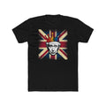 Unisex Cotton Crew Tee Charles British king and corgi England flag t-shirt