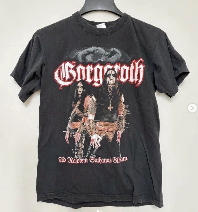 Gorgoroth - Ad Majorem Sathanas Gloriam Vintage Two Sides T-Shirt S-5XL Reprint