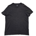H&M Unisex Dark Gray T-Shirt L Crew Neck Regular Fit Short Sleeve