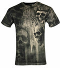 XTREME COUTURE by AFFLICTION Men's T-Shirt DEATHS GRIN Skulls Biker S-5X