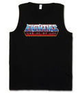 EIGHTIES MOTU TANK TOP T SHIRT Masters Retro Cult 80s Of The Universe He-Man Fun