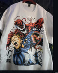 SPIDERMAN VENOM CARNAGE UNLED ON SHAKA HEAVYWEIGHT GARMET DYED T SHIRT "MODERN"