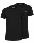 NWT BI-PACK with 2 PALM ANGELS T-SHIRTS black stretch cotton luxury L