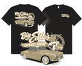 Big Eddie’s Speed Shop VW Karmann Ghia T‑Shirt — Vintage Hotrod Classic Car Tee