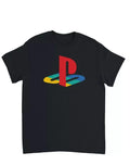 PlayStation T Shirt Cult Classic - Retro Black All Sizes S M L XL 2 3,4XL