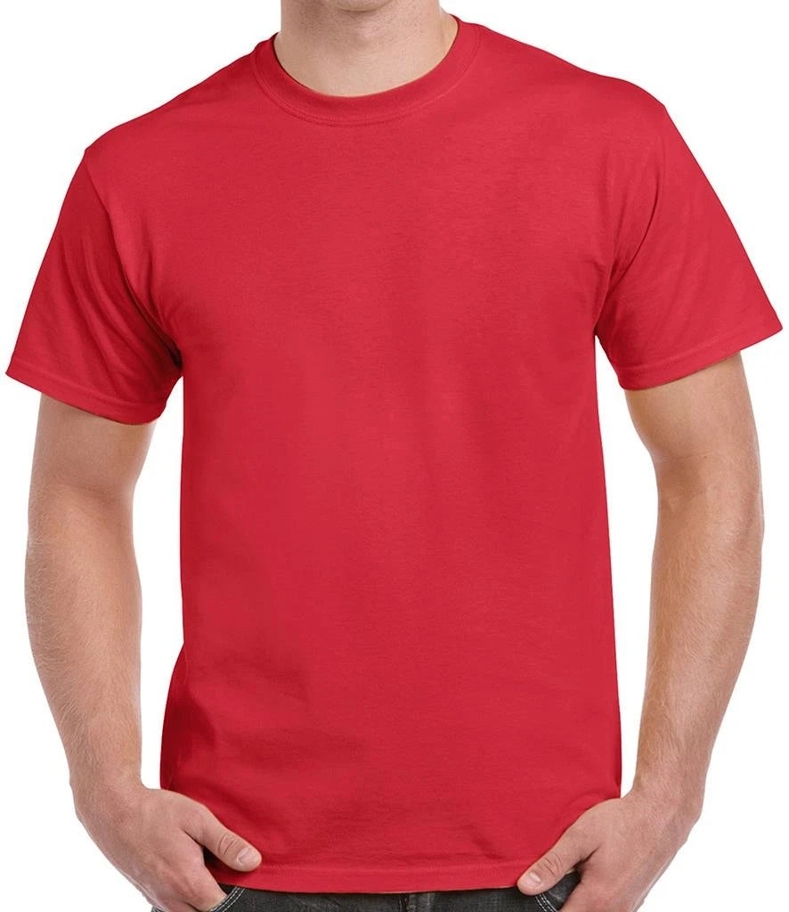 Gildan Mens T Shirt Plain Heavy Cotton Short Sleeve Tshirts Multi Pack Lot G5000