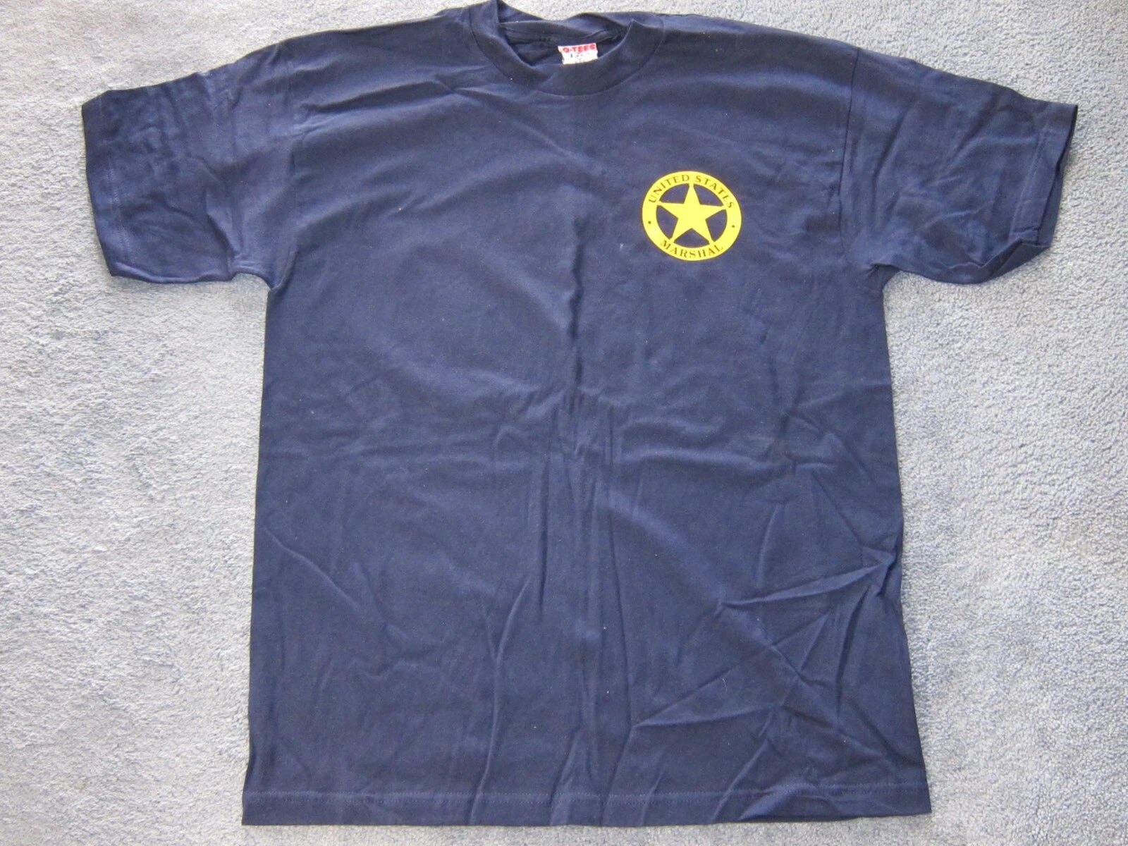 Vintage US MARSHALS Awesome New Movie Promo T-Shirt Adult Size XL Short Slev