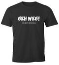 Mens T-Shirt Go Away You're Not Beer Funny Saying Shirt For Party Drinking