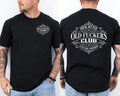 Old F*ckers Club, 100% Bitter Lifetime Member Front & Back T-Shirt