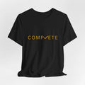 Minimalist T-Shirt for Women or Men "Complete"  - Creative Simple Design Tees