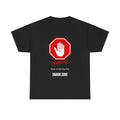 Warning Entering A Snark Zone Unisex Heavy Cotton Tee Funny Family Gifts Novelty