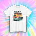 Gulf of Mexico T-Shirt Retro Beach Ocean Sunset Travel Tee S-5XL