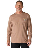 Carhartt Men's K126 Long Sleeve Workwear Crewneck T-Shirt-NEW COLOR OPTS!!!!