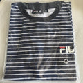 Mens FILA Cotton T-Shirt Printed Logo Short Sleeve Crew Neck Summer Top