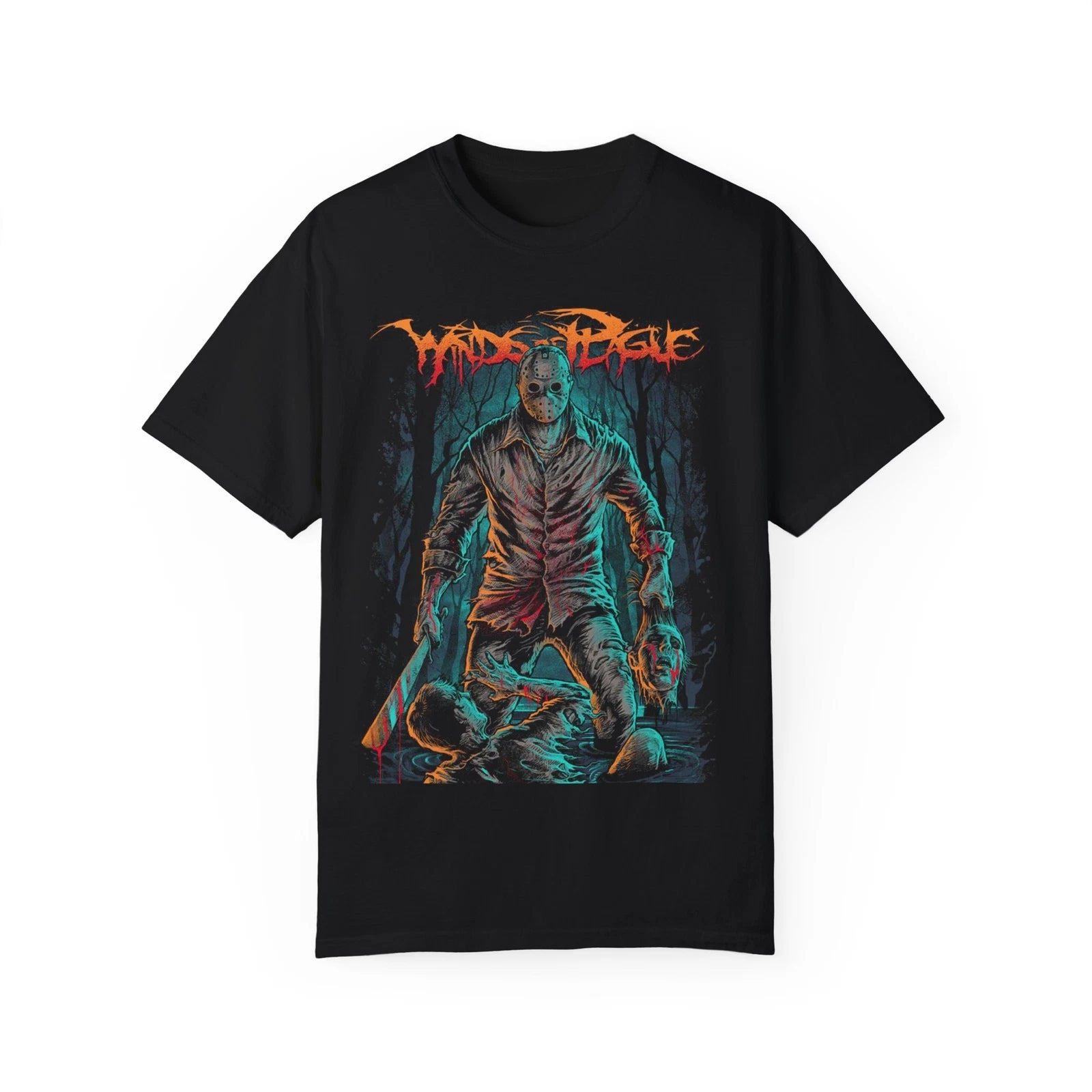 Winds of Plague Vintage Horror Graphic T-Shirt, Halloween Shirt, Gift for Horror
