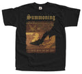 Summoning - Let Mortal Heroes Sing Your Fame T Shirt S-5XL black 100% cotton
