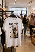 New Bon Iver Cat TEE Graphic Print Gildan Softstyle Size S-5XL
