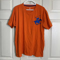 Beverly Hills Polo Club V-neck T-shirt Orange Men’s Size  XL  NWOT