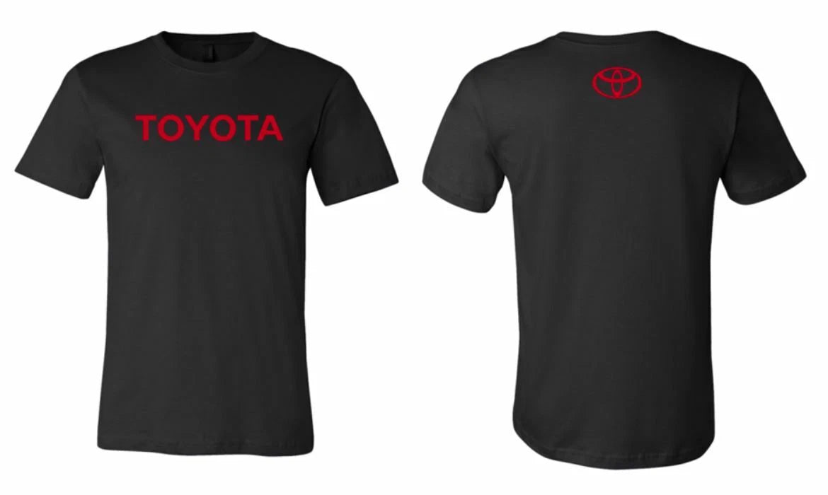 TOYOTA T-Shirt TEE BELLA + CANVAS COTTON FITTED SLIM FIT FASHION TEE
