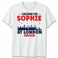 Personalized London 2026 Running Unisex Tshirt Custom Name 5K 10K Half Marathon