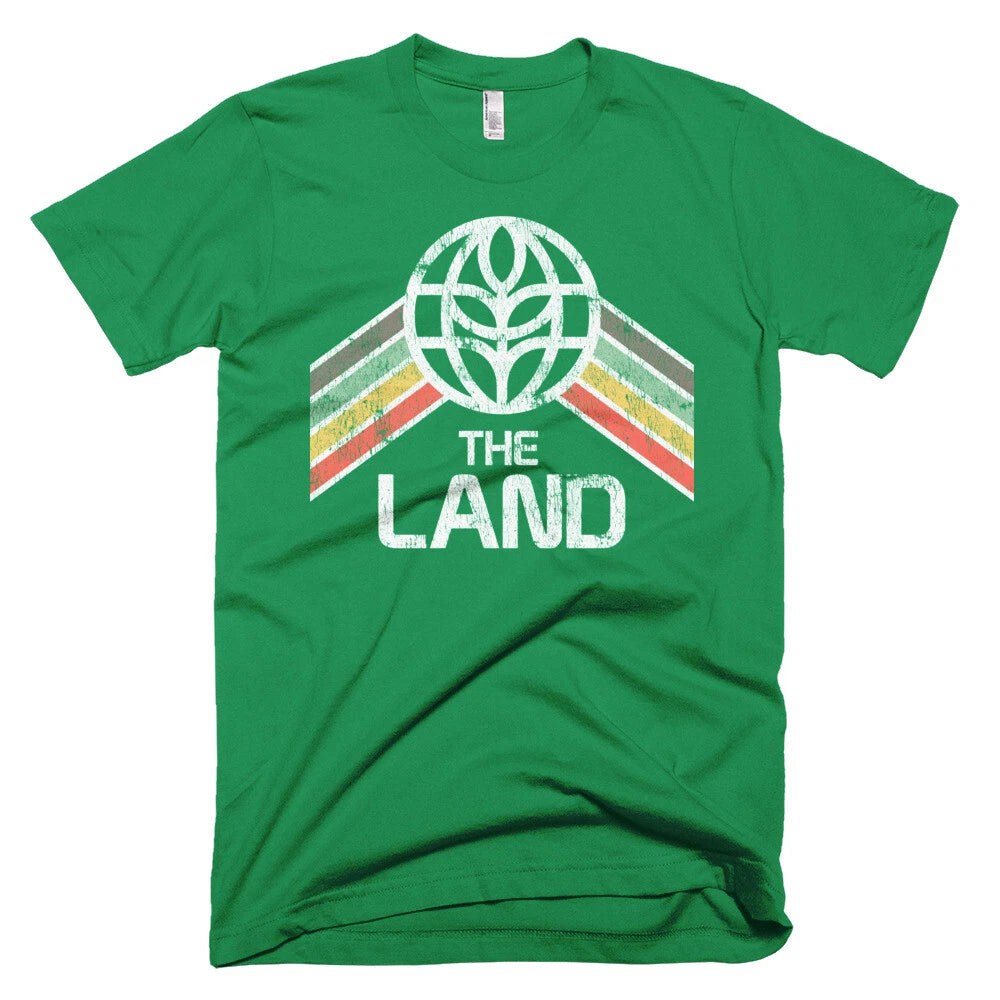 EPCOT Center Green Land Shirt Vintage Style Walt Disney World Retrocot Original