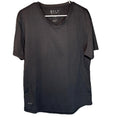 Bylt Shirt Mens Size Large Gray Drop Cut V Neck Short Sleeve Tee Casual Preppy