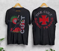 Vintage 1989 The Cult sonic temple shirt tour date unisex cotton T- Shirt