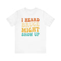 Vintage Bruce Fan Tee, Bruce Enthusiasts Concert Music T-Shirt, Christmas Gifts