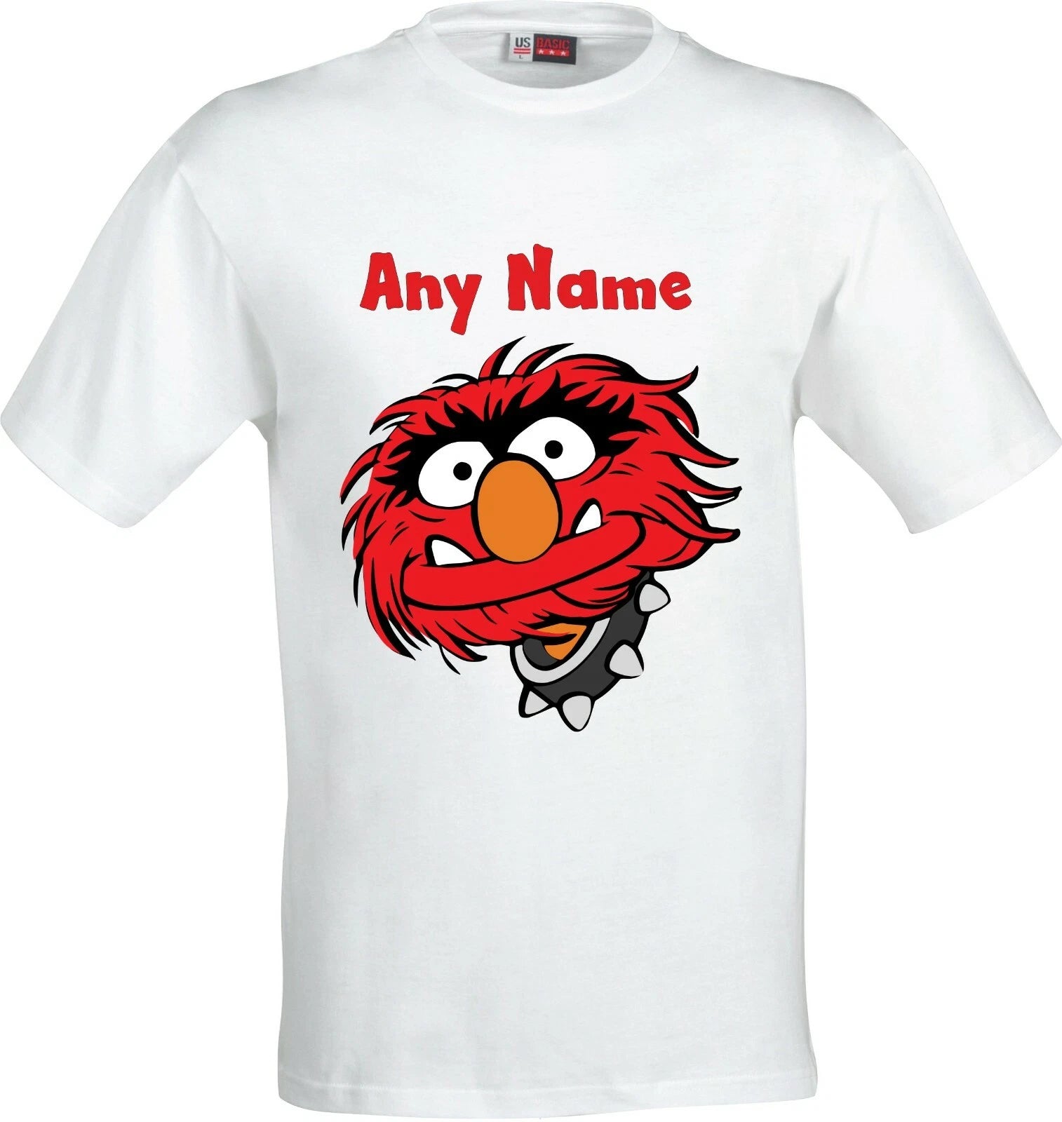 PERSONALISED ANIMAL FROM THE MUPPETS FULL COLOR SUBLIMATION T SHIRT