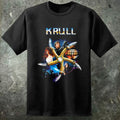 KRULL Movie Poster T Shirt 80's Sci Fi Fantasy Vintage Film Man Cave Mens Retro