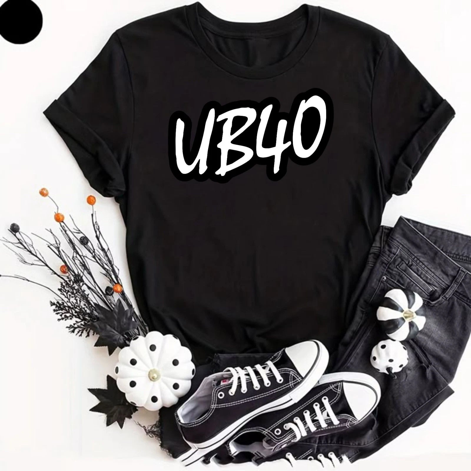 UB40 40th Anniversary T-Shirt - Vintage Music Lover Band Gifts Unisex Tee Top