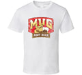 Mug Root Beer Retro Vintage Look Bulldog Soda Pop Label Food Logo T Shirt