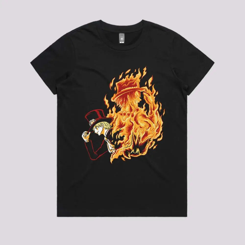 Sabo's Flame T-Shirt Hoodie, Sweatshirt | CiraTrend.com (Image 3)