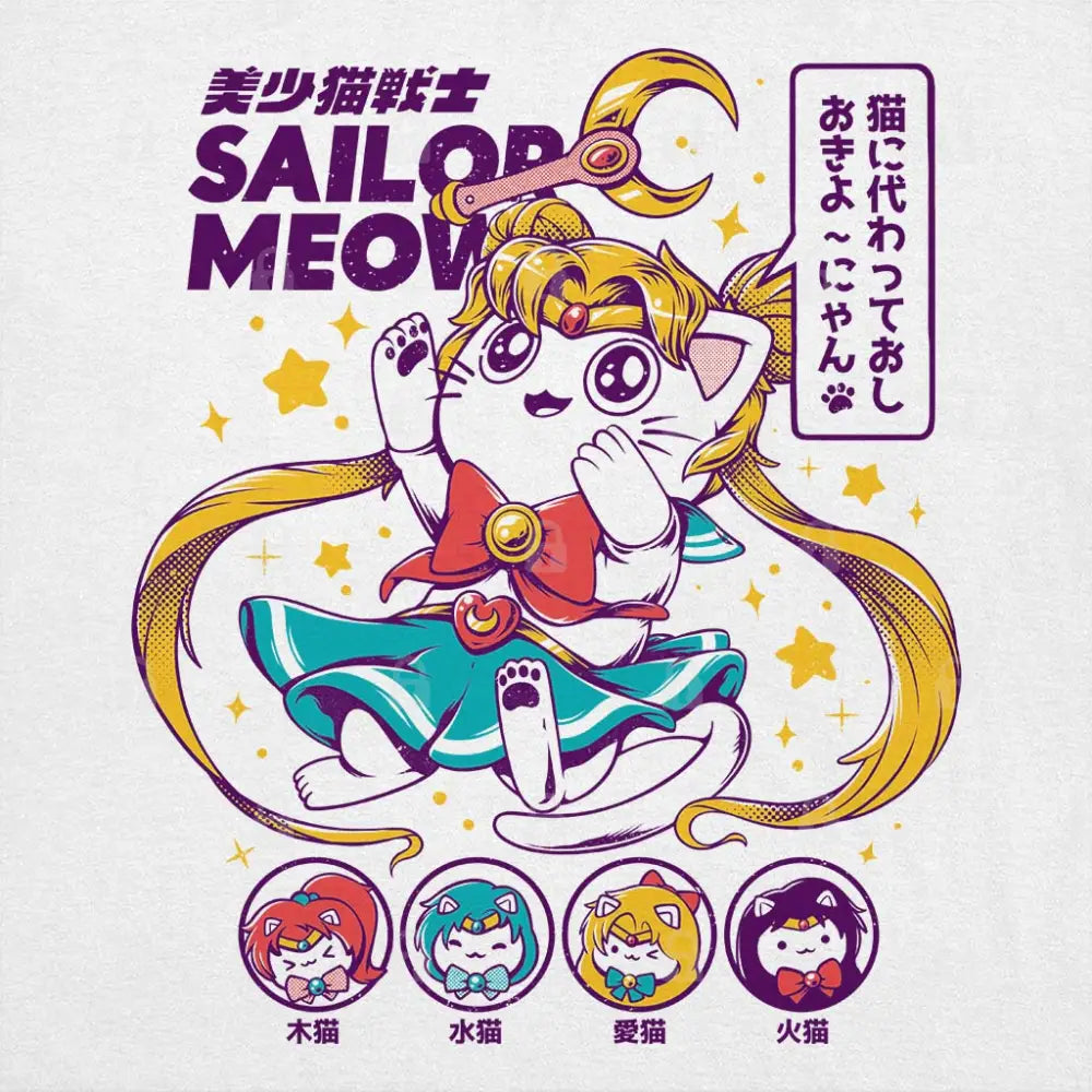 Sailor Meow Hoodie T-Shirts, Sweatshirt | CiraTrend.com (Image 1)
