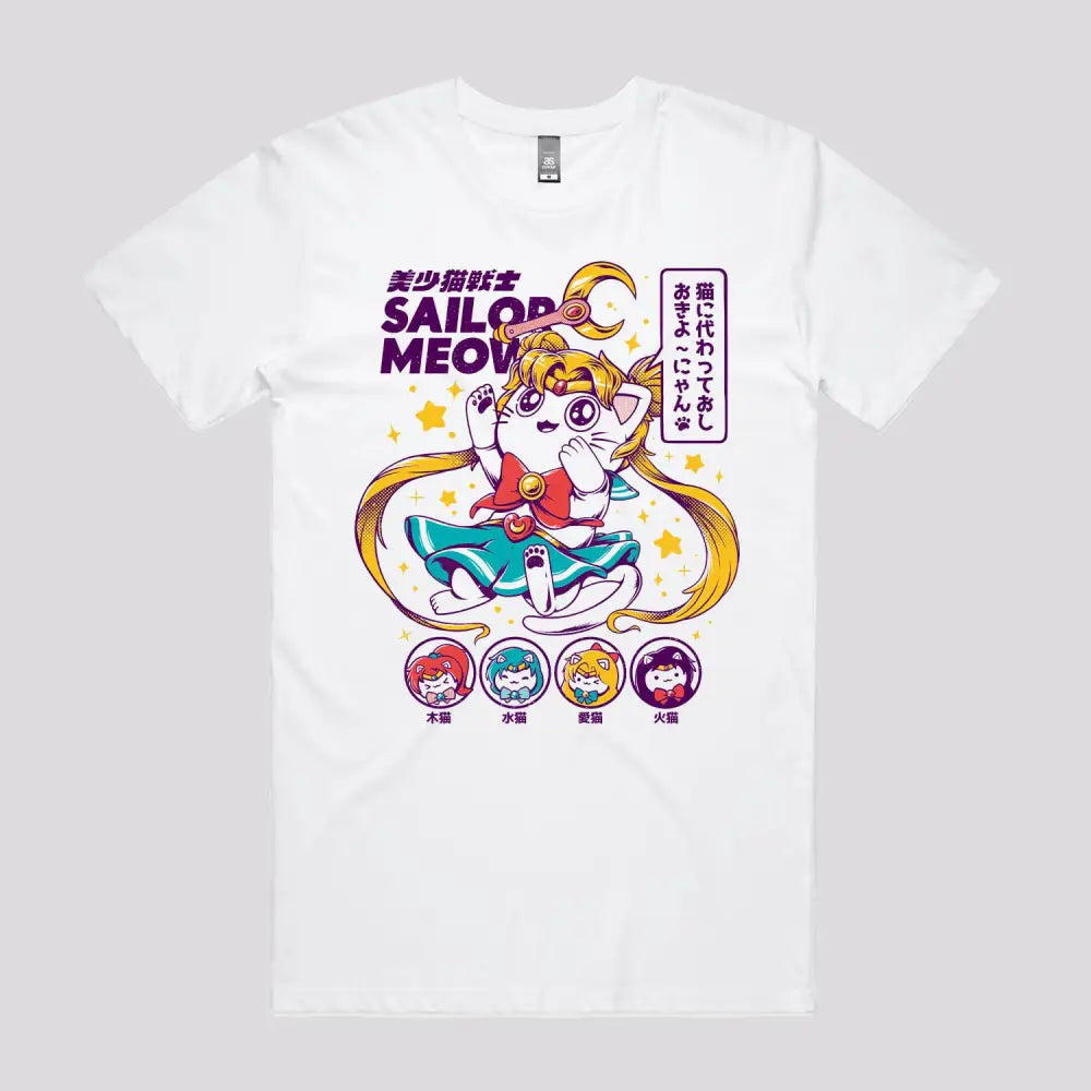 Sailor Meow T-Shirt Hoodie, Sweatshirt | CiraTrend.com (Image 2)