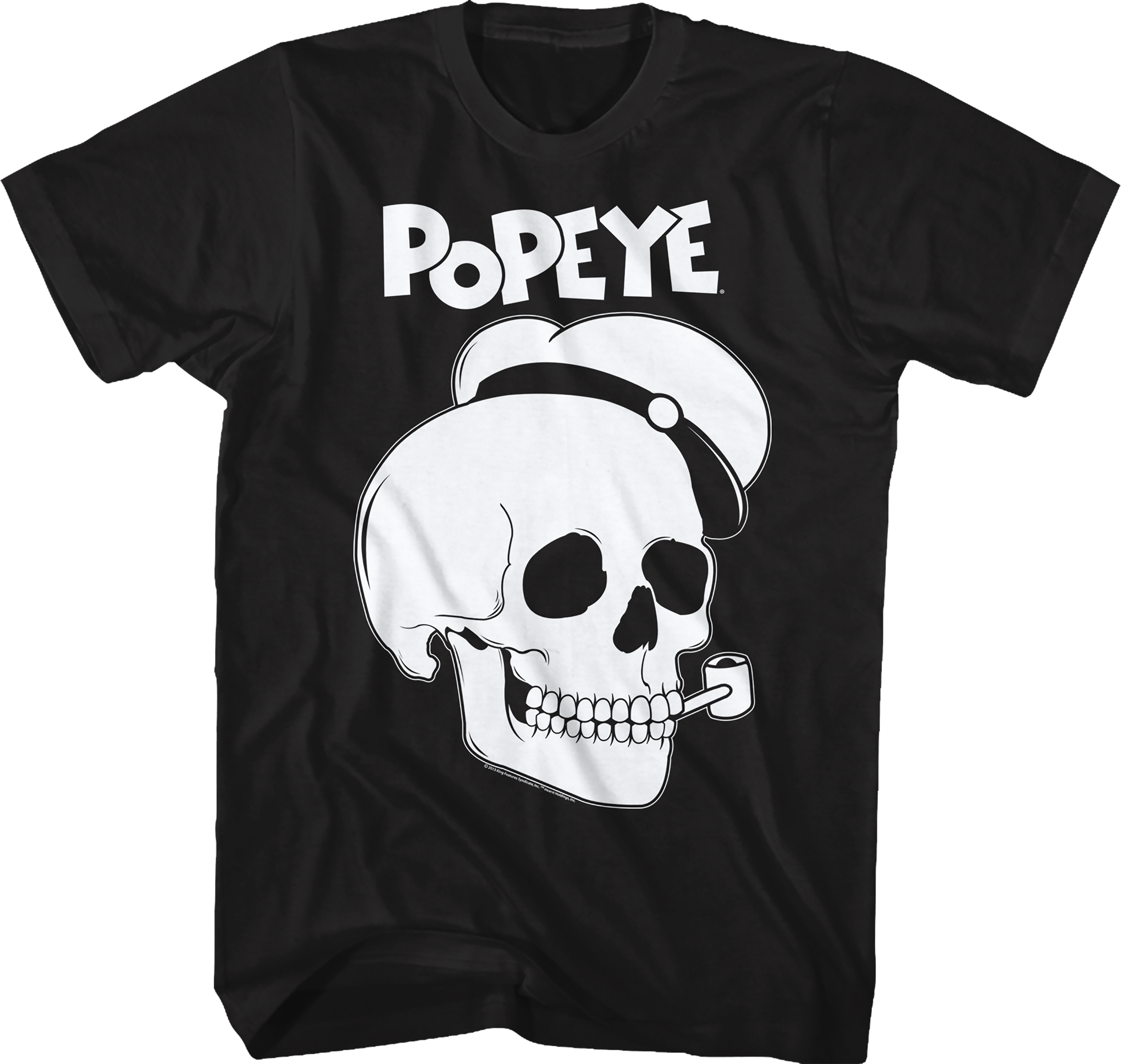 Sailor Skull Popeye T-Shirt Hoodie, Sweatshirt | CiraTrend.com (Image 1)