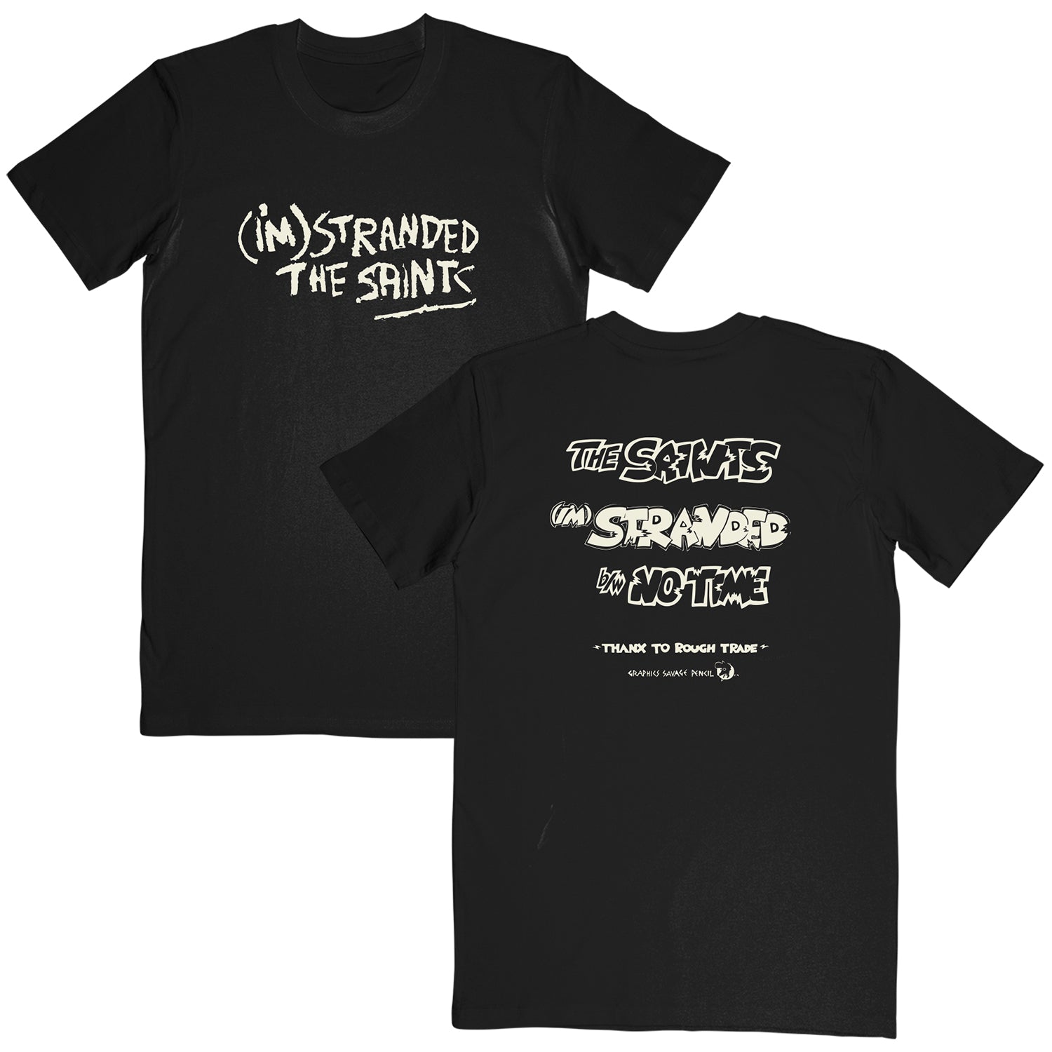 (Iâ€™m) Stranded T-Shirt (Black)