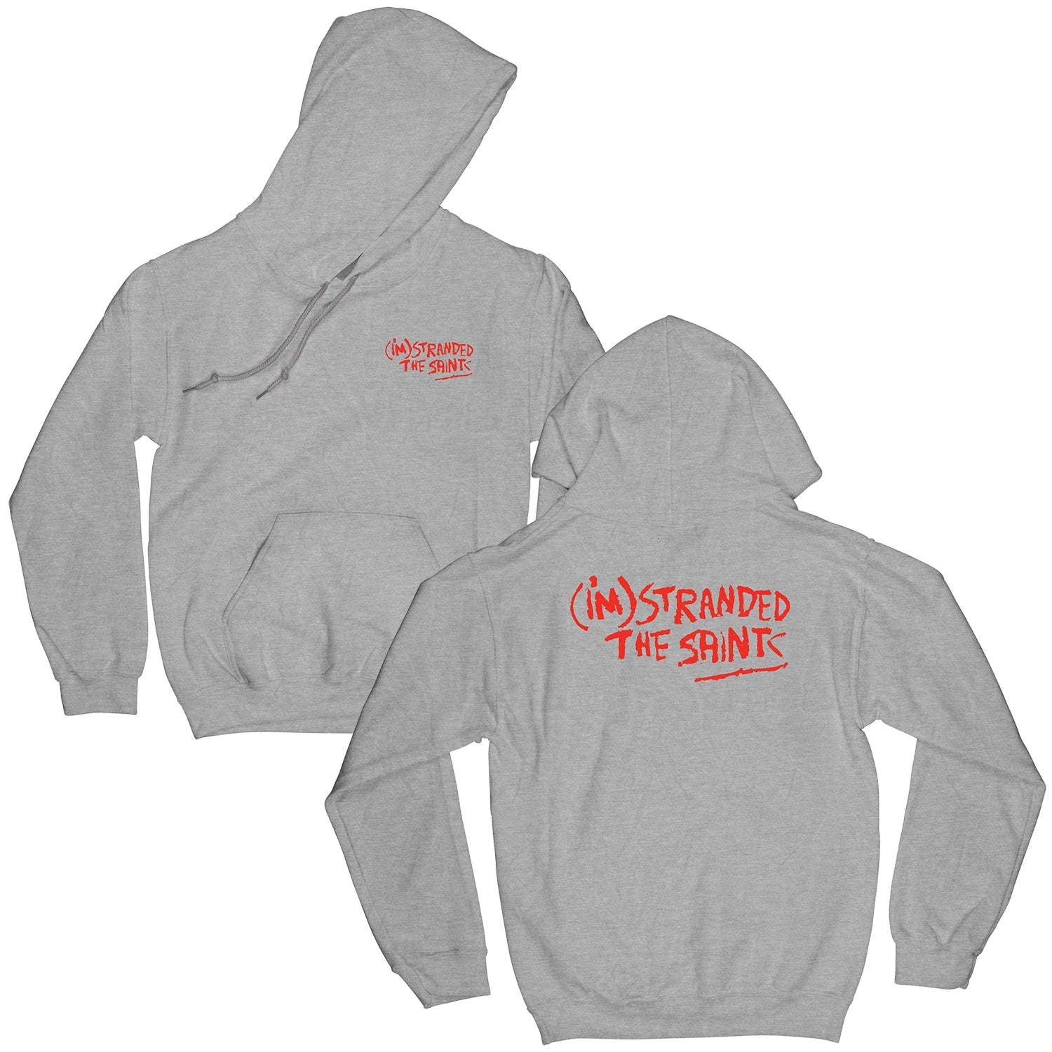 (Iâ€™m) Stranded Pullover Hoodie (Grey)