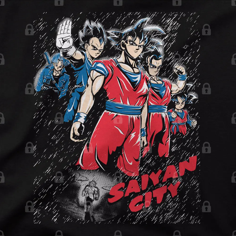Saiyan City T-Shirt Hoodie, Sweatshirt | CiraTrend.com (Image 1)