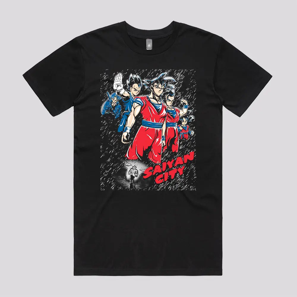 Saiyan City T-Shirt Hoodie, Sweatshirt | CiraTrend.com (Image 2)