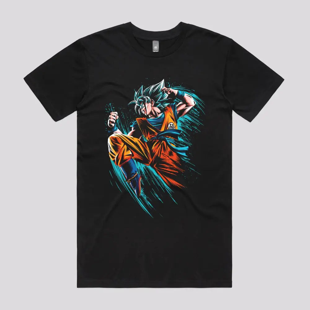 Saiyan Ink Attack T-Shirt Hoodie, Sweatshirt | CiraTrend.com (Image 2)