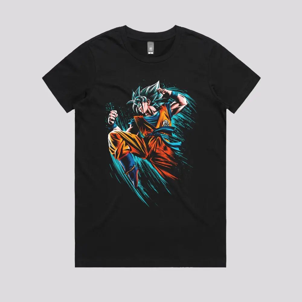 Saiyan Ink Attack T-Shirt Hoodie, Sweatshirt | CiraTrend.com (Image 3)