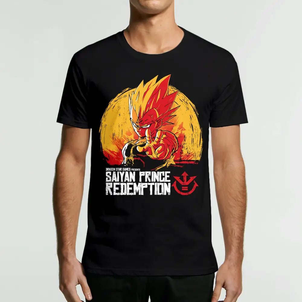 Saiyan Prince Redemption T-Shirt Hoodie, Sweatshirt | CiraTrend.com (Image 3)