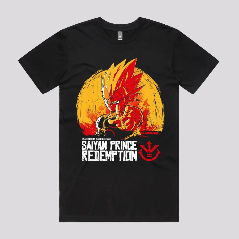 Saiyan Prince Redemption T-Shirt Hoodie, Sweatshirt | CiraTrend.com (Image 2)