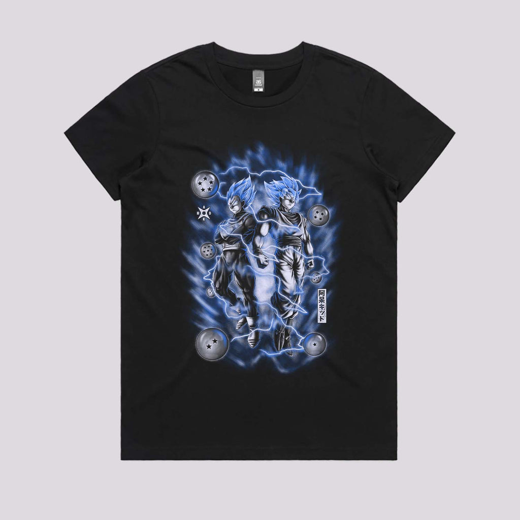Saiyan Blue Duo T-Shirt Hoodie, Sweatshirt | CiraTrend.com (Image 3)