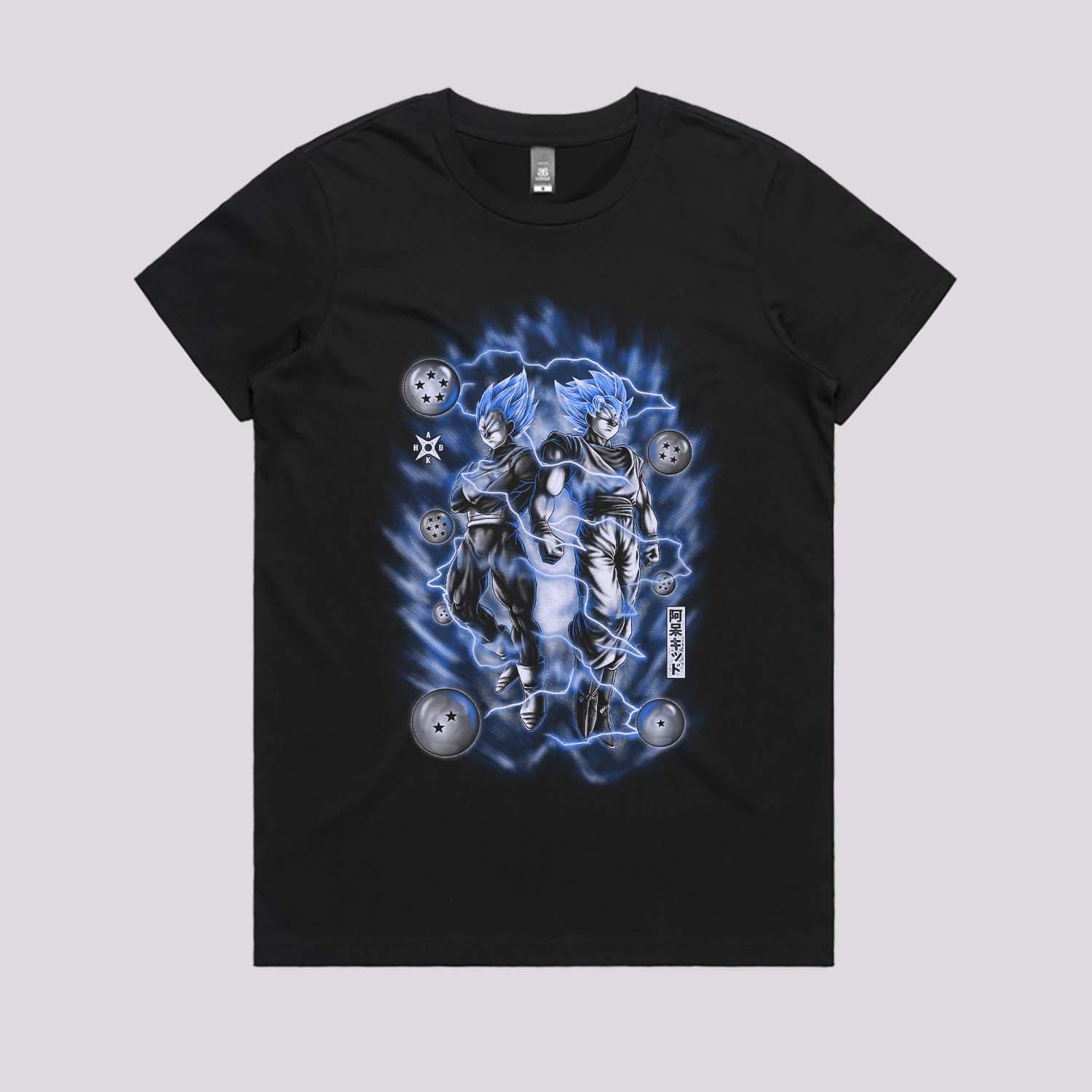 Saiyan Blue Duo T-Shirt Hoodie, Sweatshirt | CiraTrend.com (Image 3)